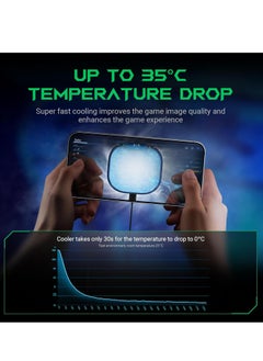 BLACK SHARK Independent Super Magnetic Design MagCooler 3Pro Cooling Up to 35°C,High Speed Fan,App Control Customize Cooling Settings and RGB LED Effects BR33- Black  - Image 5