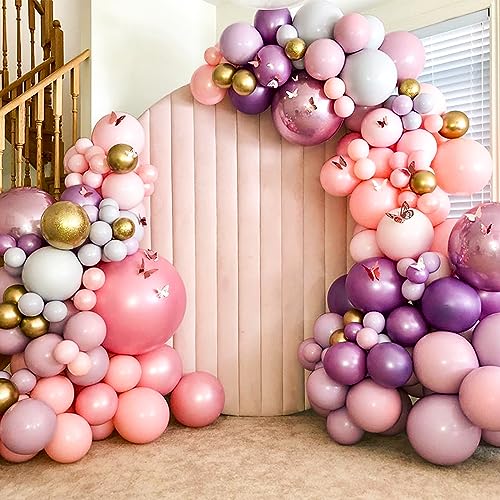 OurWarm 7.5Ft & 6Ft Balloon Arch Stand, Free Bending Shape Balloon Arch Kit, Half Arch Balloon Stand with Base, Balloon Column Stand Kit for Wedding Birthday Baby Shower Graduation Easter Decorations - Image 5