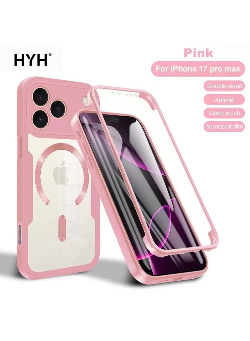 HYH 360° Full Body Magnetic Shockproof Case for iPhone 17 Pro Max, All-Round Protective Cover - Image 1