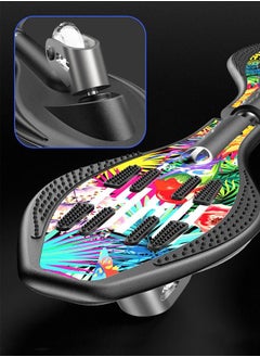 Beauenty Skateboard Waveboard Caster Board Standard Complete Skateboards Unisex Lightweight Board Cool Skate Board for Beginner/Kids/Teens/Adult  - Image 5