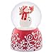 Roman Roman Holiday Red Glitterdome 4.75 x 3.25 Resin 80MM Snow Globe Plays Jingle Bells - Image 2