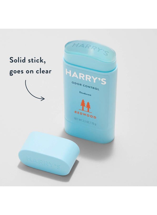 Harry's Men's Deodorant Variety Pack, Aluminum Free Deodorant for Men, Odor Control, 2.5 Oz, Stone, Shiso, Redwood (Pack of 3) - Image 4