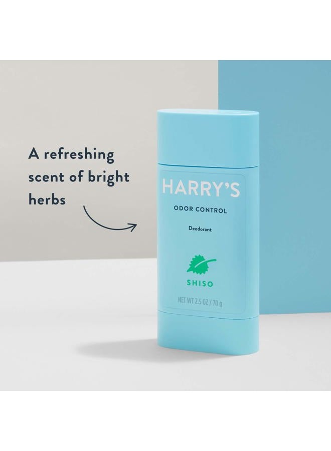 Harry's Men's Deodorant Variety Pack, Aluminum Free Deodorant for Men, Odor Control, 2.5 Oz, Stone, Shiso, Redwood (Pack of 3) - Image 5