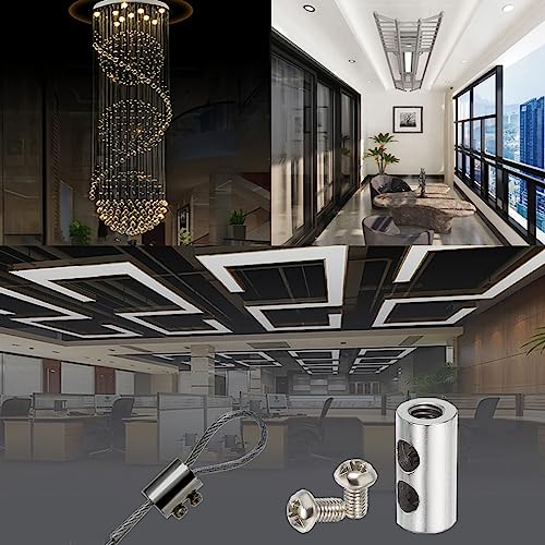 Antianxia 20Pcs Upgraded wire Rope cable clamps single/hole cable clamps（3.6MM line hole） - Image 3