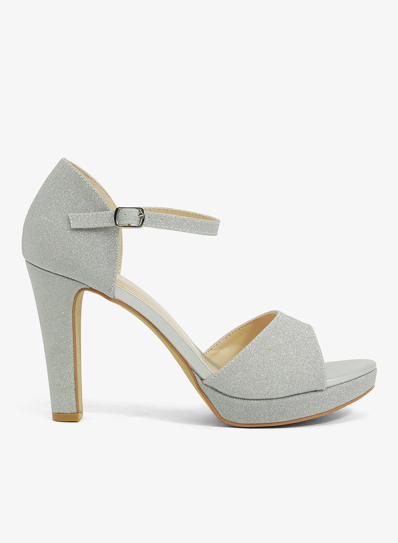 آن ميشيل صندل بكعب منصة - Image 1