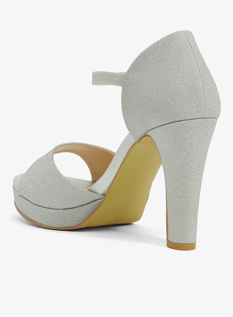 آن ميشيل صندل بكعب منصة - Image 3