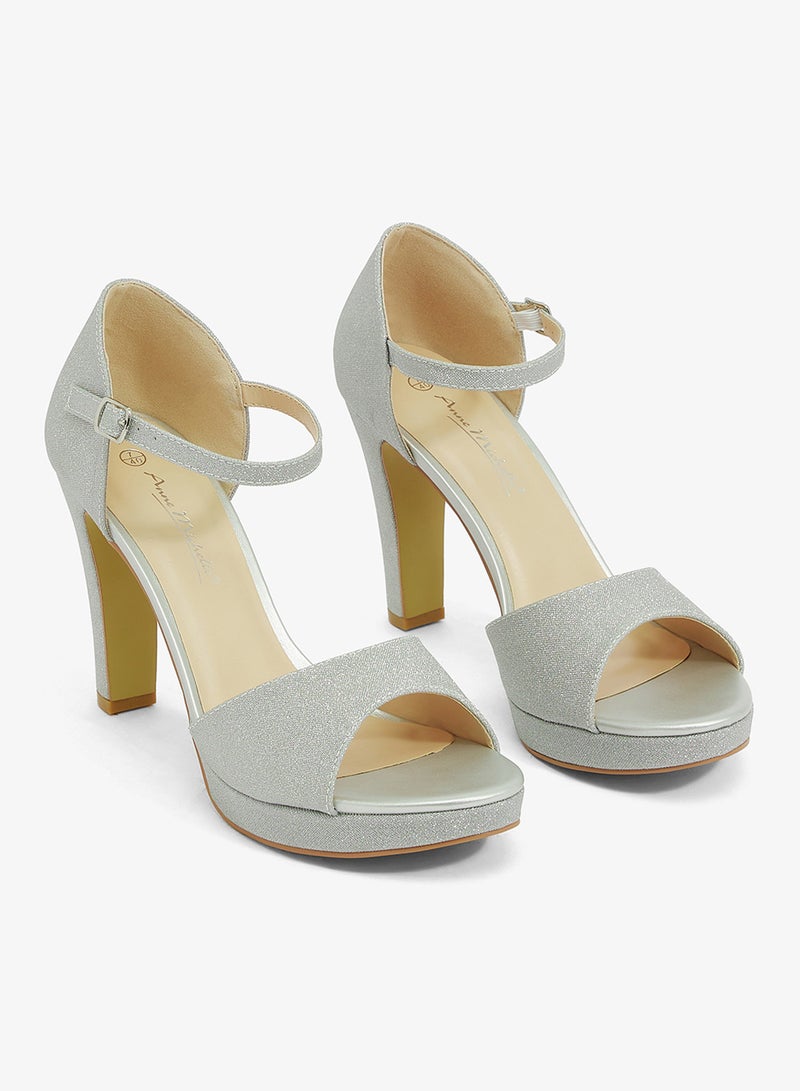 آن ميشيل صندل بكعب منصة - Image 4