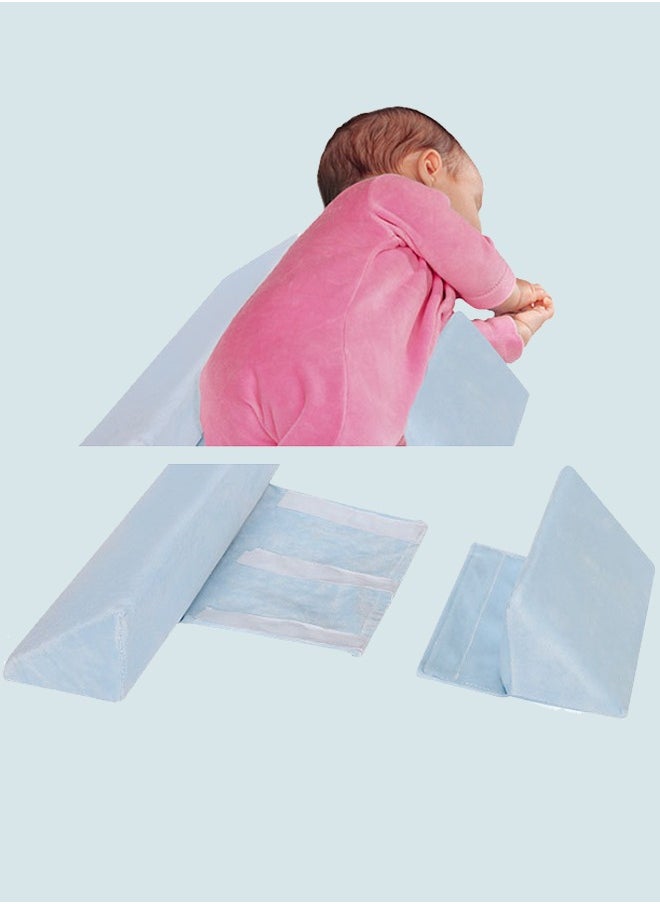 Generic - Baby Side Sleeping Pillow,Baby Pillow,  Shaping Pillow, Anti-Tilt Head And Lumbar Protection Baby Pillow, Anti-Spit-Up Pillow, Baby Sleeping Pillow, Height Adjustable, Side Sleeping Wedge Adjustable, Triangle Support - Image 1