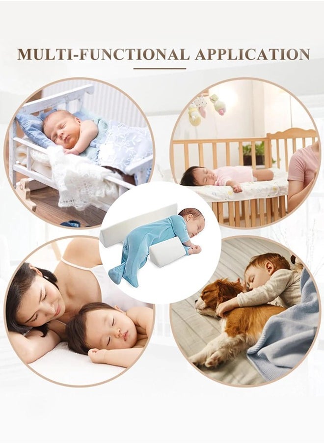 Generic - Baby Side Sleeping Pillow,Baby Pillow,  Shaping Pillow, Anti-Tilt Head And Lumbar Protection Baby Pillow, Anti-Spit-Up Pillow, Baby Sleeping Pillow, Height Adjustable, Side Sleeping Wedge Adjustable, Triangle Support - Image 1