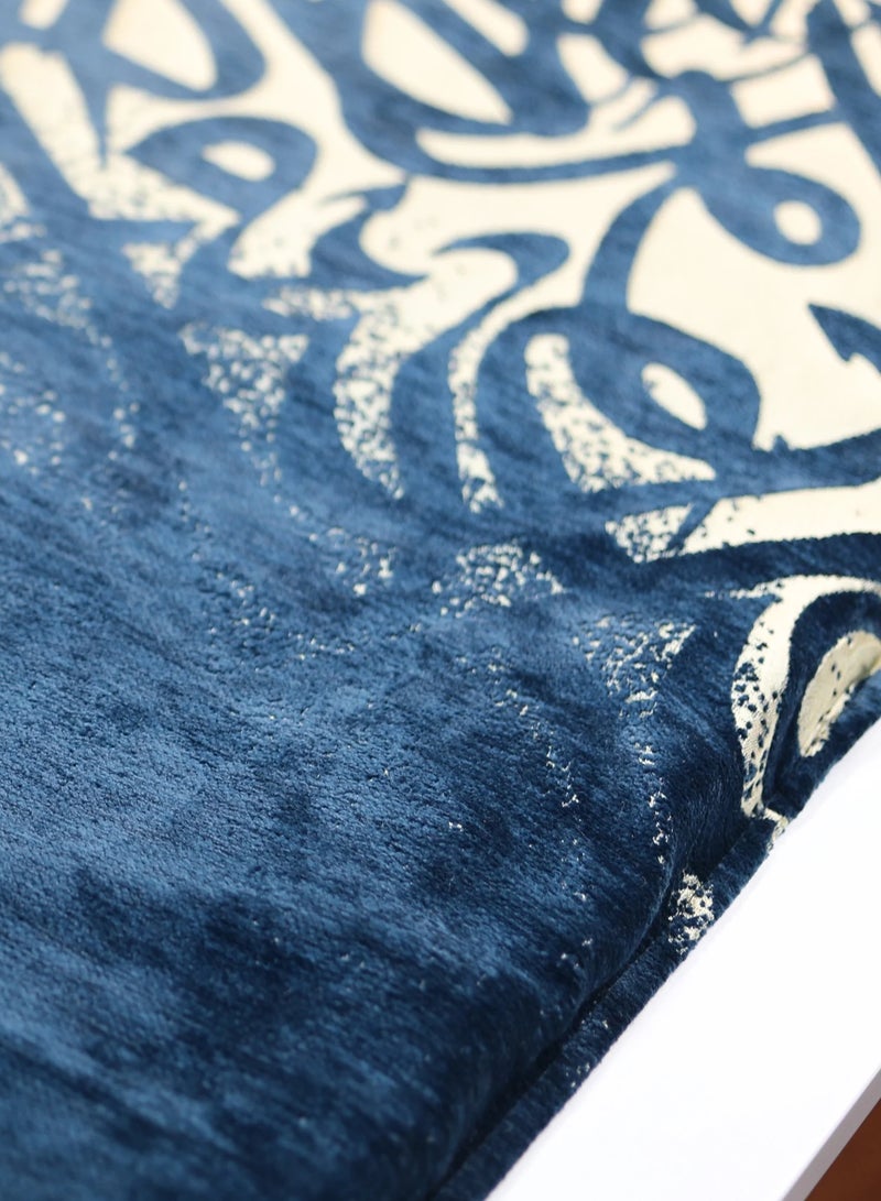 Sundus Extra Prayer Mat -BLUE - Image 3