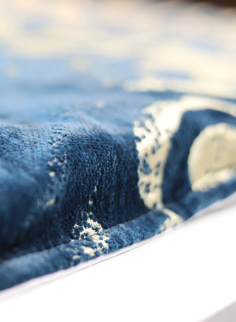 Sundus Extra Prayer Mat -BLUE - Image 4