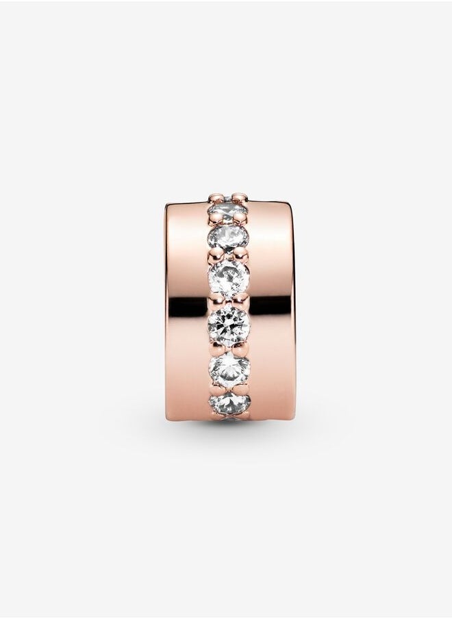 PANDORA - Sparkling Row Spacer Charm - Image 1