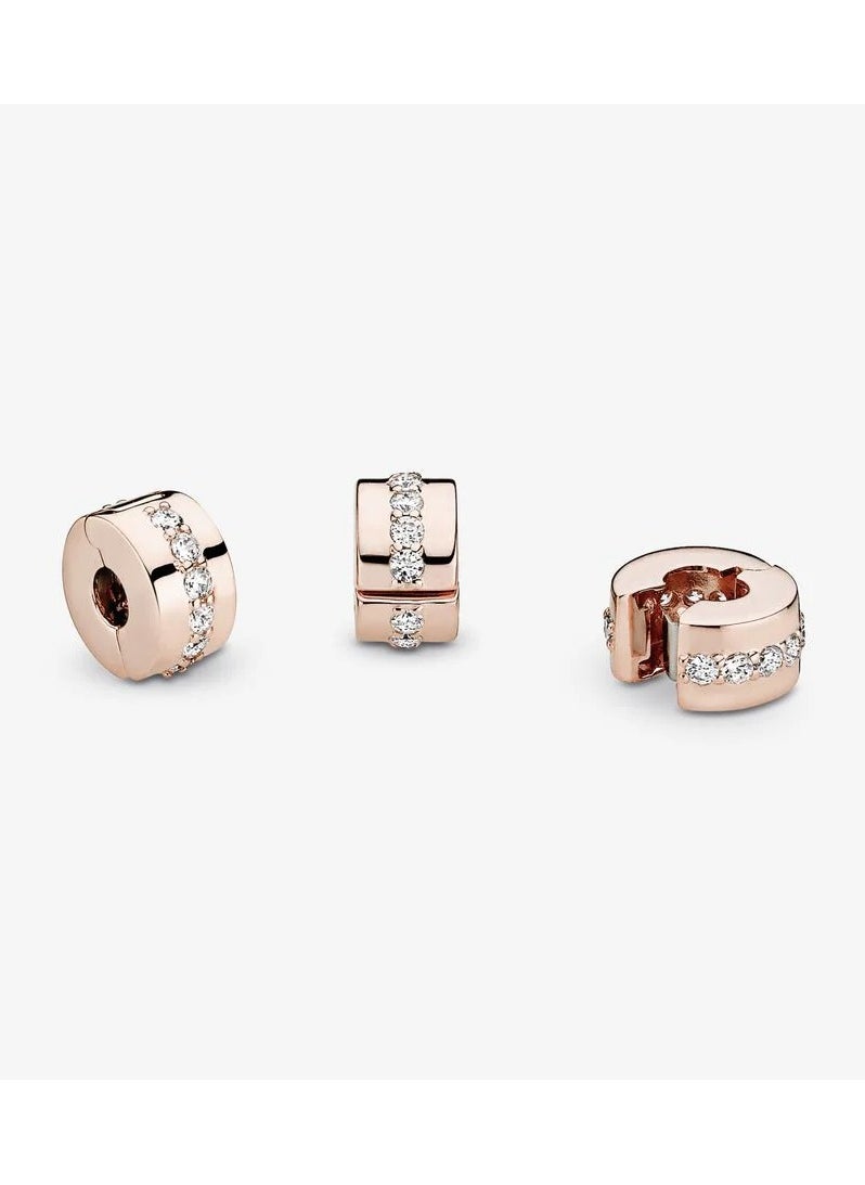 PANDORA - Sparkling Row Spacer Charm - Image 1