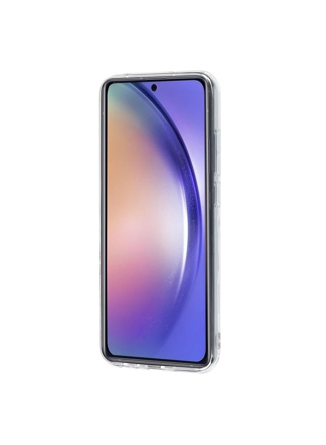 اس-توب جراب لهاتف Samsung Galaxy A05، جراب هاتف شفاف من مادة TPU بنمط عيد الميلاد المرسوم - Image 3