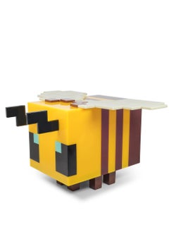 MINECRAFT Creative Bee LED Night Light - Home Decor Table Lamp for Kids, Bedroom Atmosphere, Gift for Children, Luminous Model Toy  - Image 1