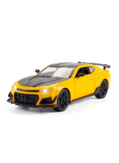 Toyland 1:24 scale Die cast metal car with Simulation Sound,Light,Pullback Action and Opening Doors and hood  - Image 1