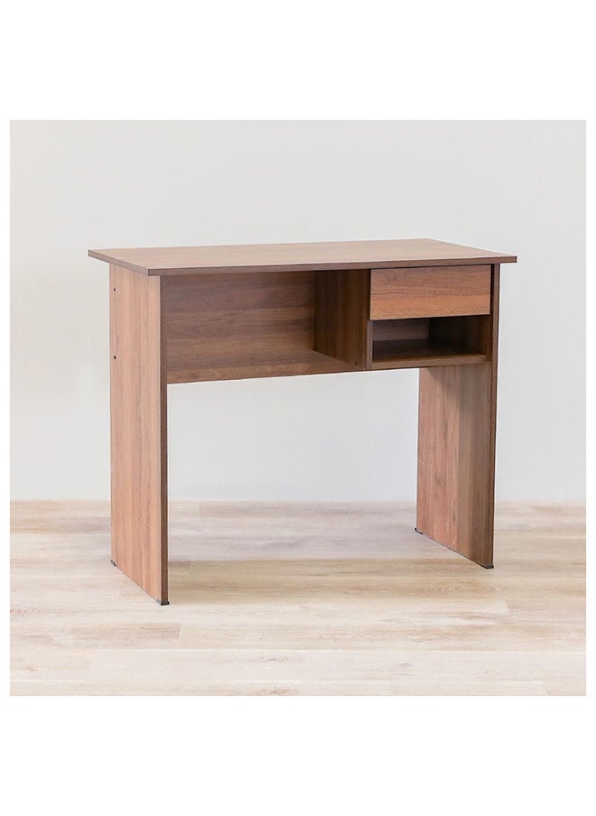 DANUBE HOME Maura Computer Table Office Desk Workstation Modern PC Laptop Gaming Table Wooden Study Table For Home Office L 90 x W 45 x H 75 cm Columbia  - Image 4