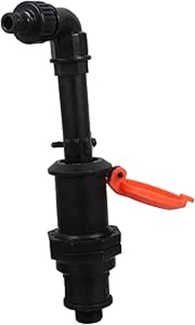 Garden Hose Quick Connect Valve Key Set with Elbow Connector for Easy Outdoor Installation - Image 1