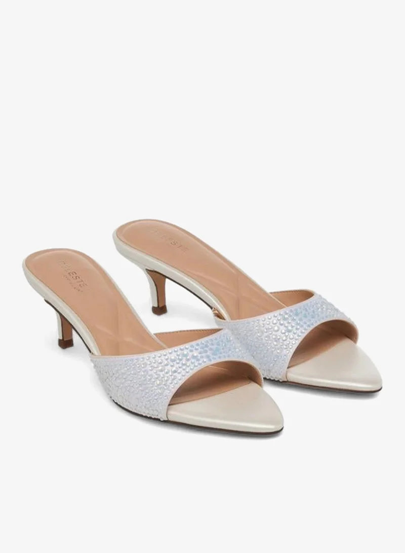 سيليست Women Kitten Heel Sandals Ramadan Collections