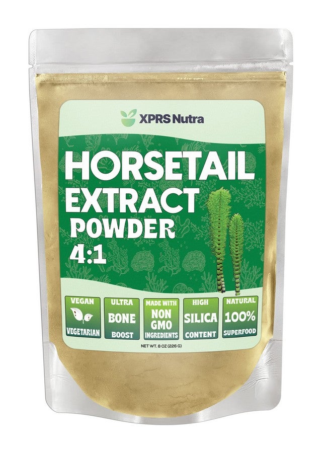XPRS Nutra Horsetail Extract Powder For Hair Nail And Bone Growth High Potency Horsetail Root Powder High Silica Content For Maximum Results Vegan Friendly Horstail Extract (8 Oz) - Image 2