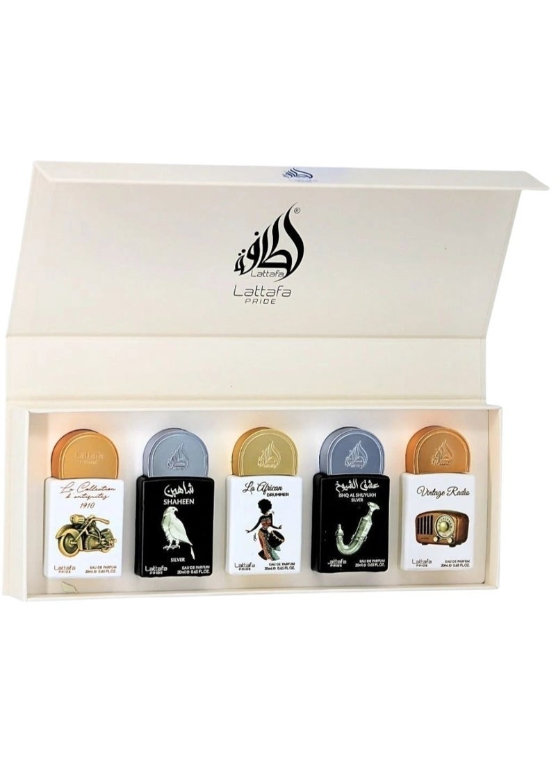 Lattafa Pride 1 x 5 Piece Giftset Collection 3 - 20*5 ml - Image 2