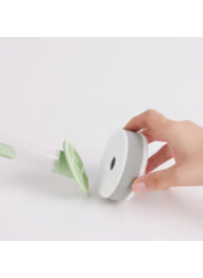 3-piece dish sponge set with light green soap dispenser - Image 5