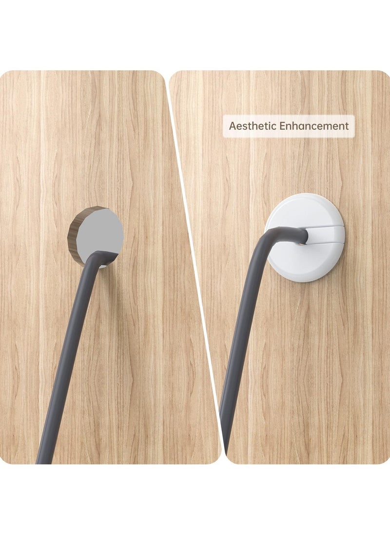 موصل حائط لكابل إيثيرنت Starlink، مجموعة توجيه كابل Starlink بقطر 1 إنش، موصل كابل حائط عالي الجودة لفتحات كابل Starlink وفتحات الأسلاك في الأثاث - Image 4