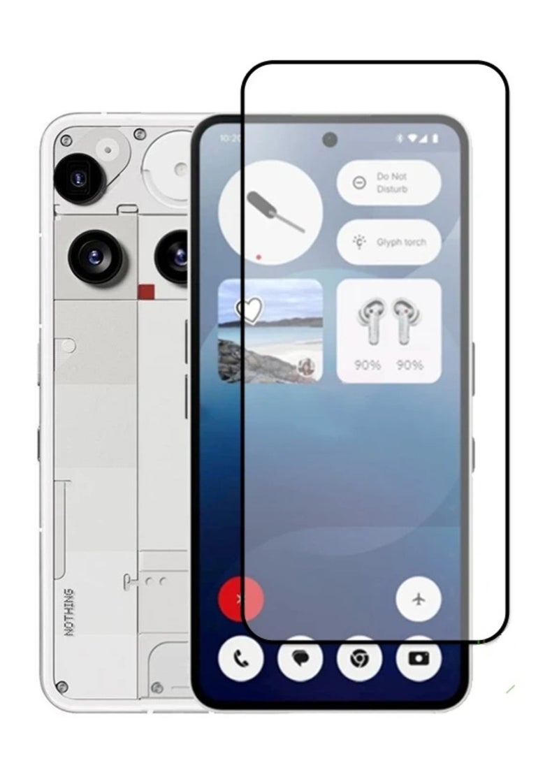Screen Protector for Nothing Phone 3 5G Tempered Glass Screen Protector 9H Hardness Anti Fingerprint Scratch Resistance for Nothing Phone 3 5G - Image 1