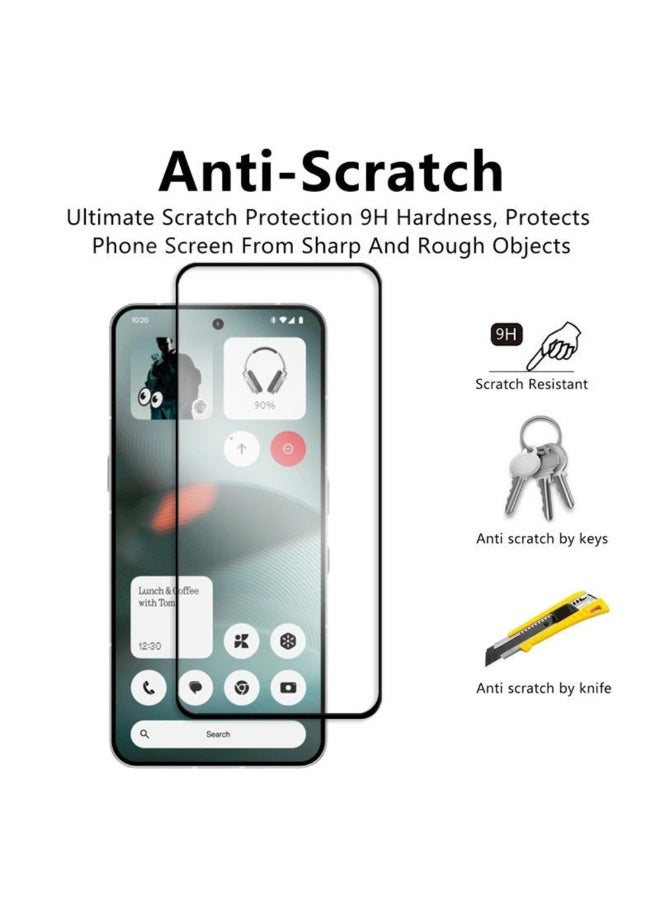 Screen Protector for Nothing Phone 3 5G Tempered Glass Screen Protector 9H Hardness Anti Fingerprint Scratch Resistance for Nothing Phone 3 5G - Image 3