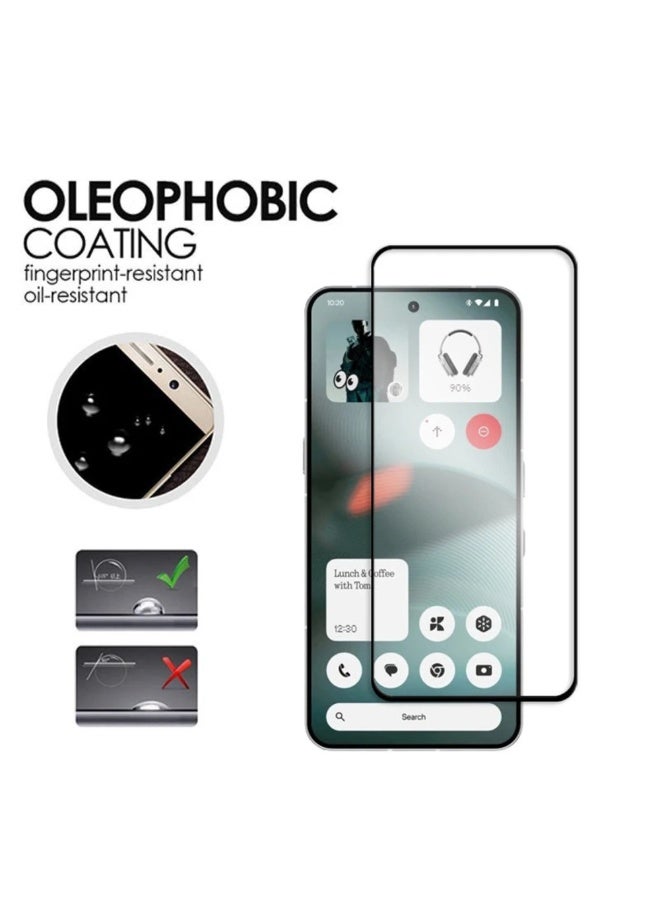 Screen Protector for Nothing Phone 3 5G Tempered Glass Screen Protector 9H Hardness Anti Fingerprint Scratch Resistance for Nothing Phone 3 5G - Image 4