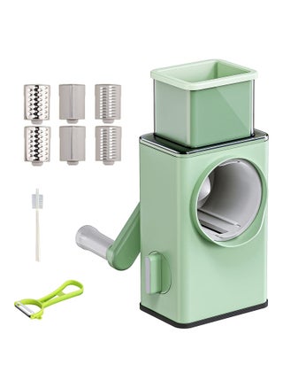 Rotary Vegetable Cutter and Cheese Grater  Vegetable Shredder Round Mandolin Slicer, Grater, Salad Maker - Large Feed Port - Suction Base - Vegetable, Fruit, Cookie, OREO, Nuts - pzsku/ZC830ED9A2D3E8C20404BZ/45/_/1689943127/4c7ec001-41c3-4c9f-ac12-9c83ba86cb62
