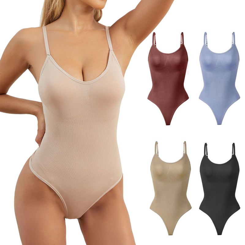 T-Shaped One-Piece Body Shaper For Women After Childbirth, Suspenders, Abdominal Control, Waist Corset, Bottoming Corset, Body Shaping - Image 2