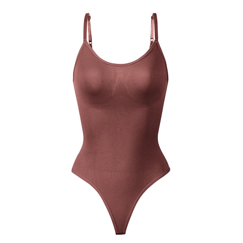 T-Shaped One-Piece Body Shaper For Women After Childbirth, Suspenders, Abdominal Control, Waist Corset, Bottoming Corset, Body Shaping - Image 1