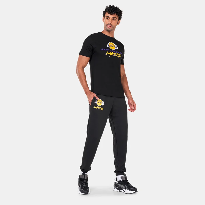 NEW ERA Men's NBA Los Angeles Lakers Script Joggers