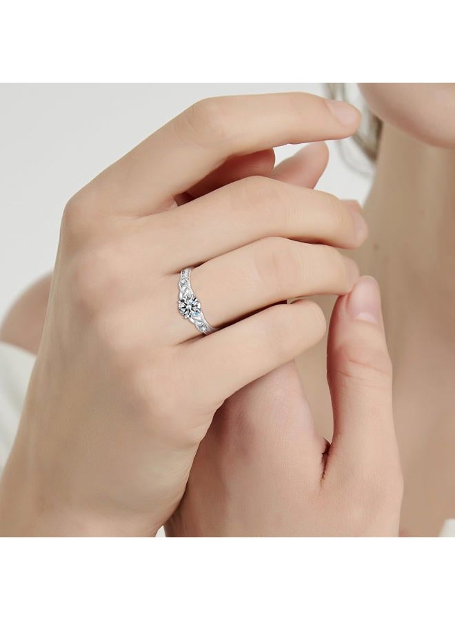 Yaresul Vintage Celtic Knot Women's Engagement Ring Sets 925 Sterling Silver/14K Gold Plated Stackable Wedding Bands Rings AAAAA Cubic Zirconia Women Bridal Sets Wedding Ring Band Width 1.8mm Size 5-9 - Image 4