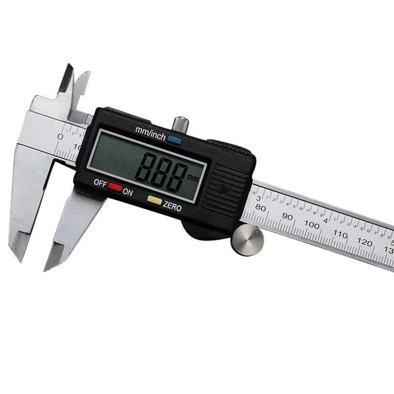 Electronic Digital Micrometer Gauge, Advanced Stainless Steel Digital Caliper Gauge Compass for Thickness Gauge, 6 Inch - 150mm - by Rana Store - Image 2