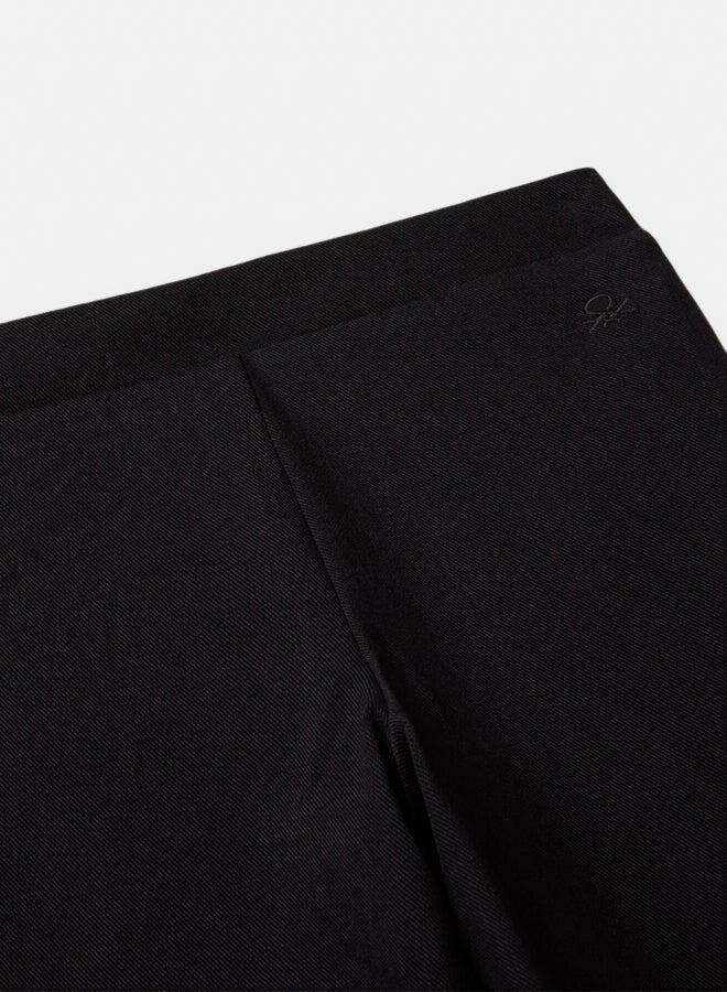 Benetton Girls Wide trousers in stretch cotton - Image 2