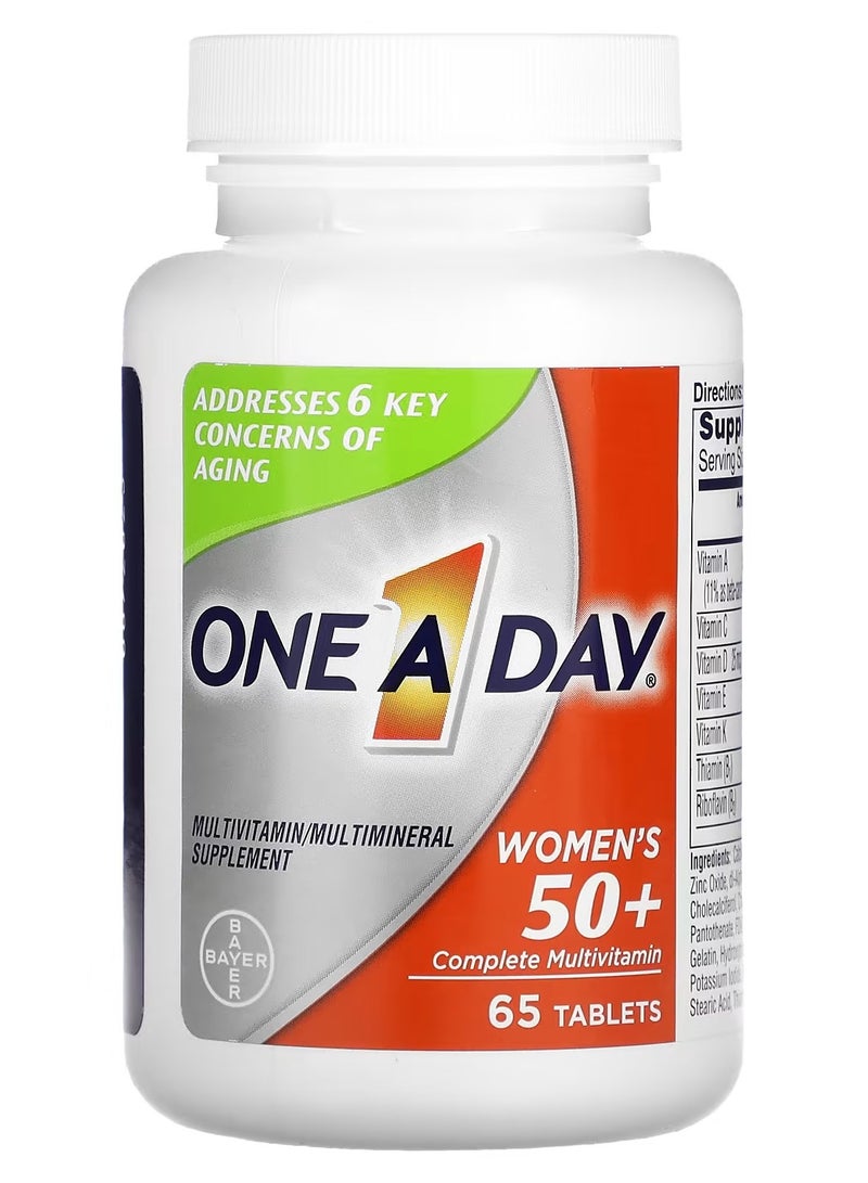 ONE A DAY Women’s 50+ Complete Multivitamin, 65 Tablets - Image 2