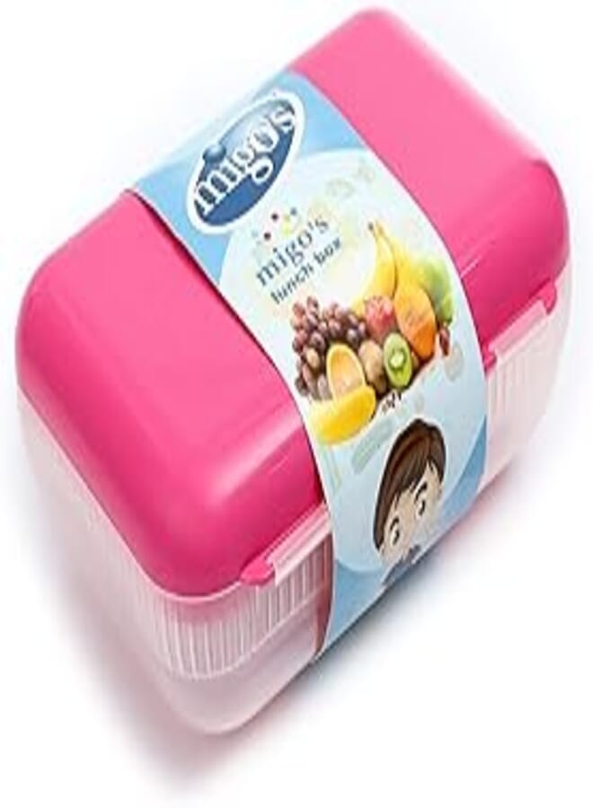 Migo's Lunch Box Oval- Microwave & Dishwasher