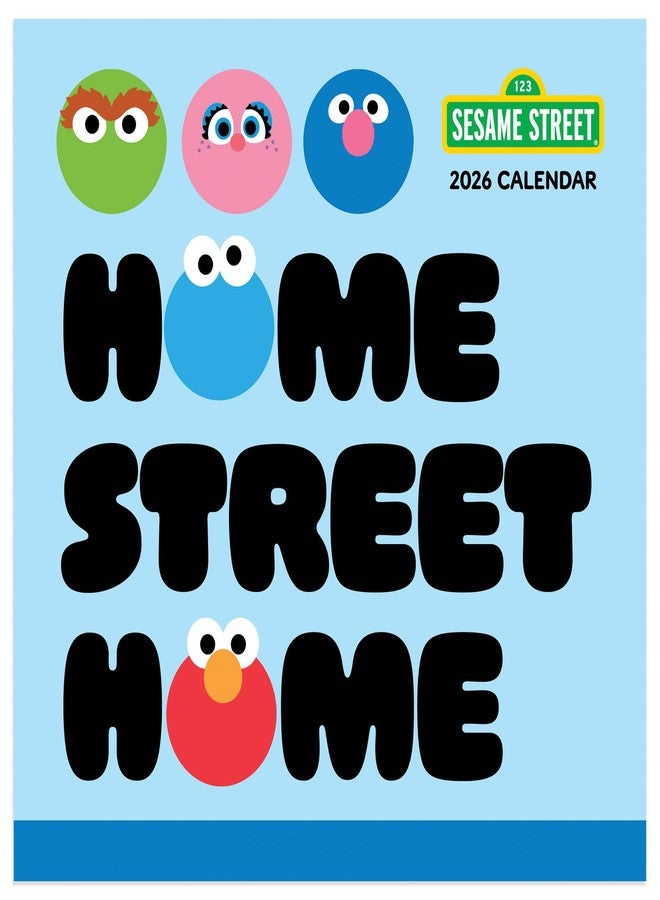 TF Publishing 2026 Sesame Street Mini Calendar with Monthly Grids for Appointments and Scheduling - Vertical Small Wall Calendar 2026 with Premium Matte Paper for Home and Office Organization - 7x7in - Image 1