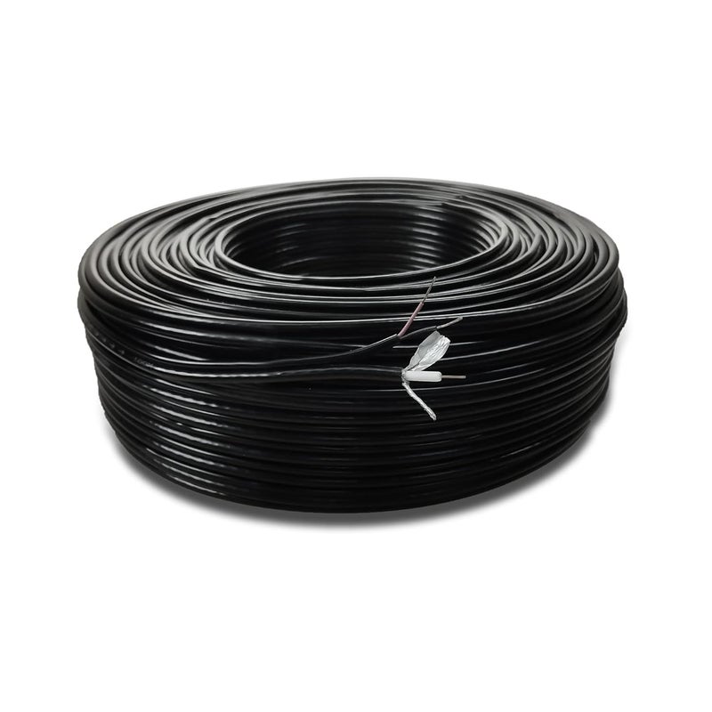MX 100 Meter Pure Copper 31 Outdoor CCTV Camera Coaxial Cable For HighSpeed Audio Video Signal BNC Video for CCTV DVR Surveillance System Copper Patch Cord - Image 1