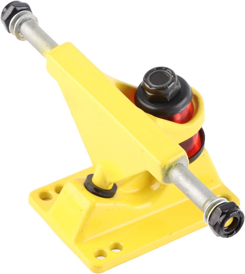 2Pcs Skateboard Trucks Combo 3.25 Inch Wheels, ABEC Longboard Skateboard Accessory, Lightweight Sturdy Aluminum Alloy for 32-55mm Height - Image 4