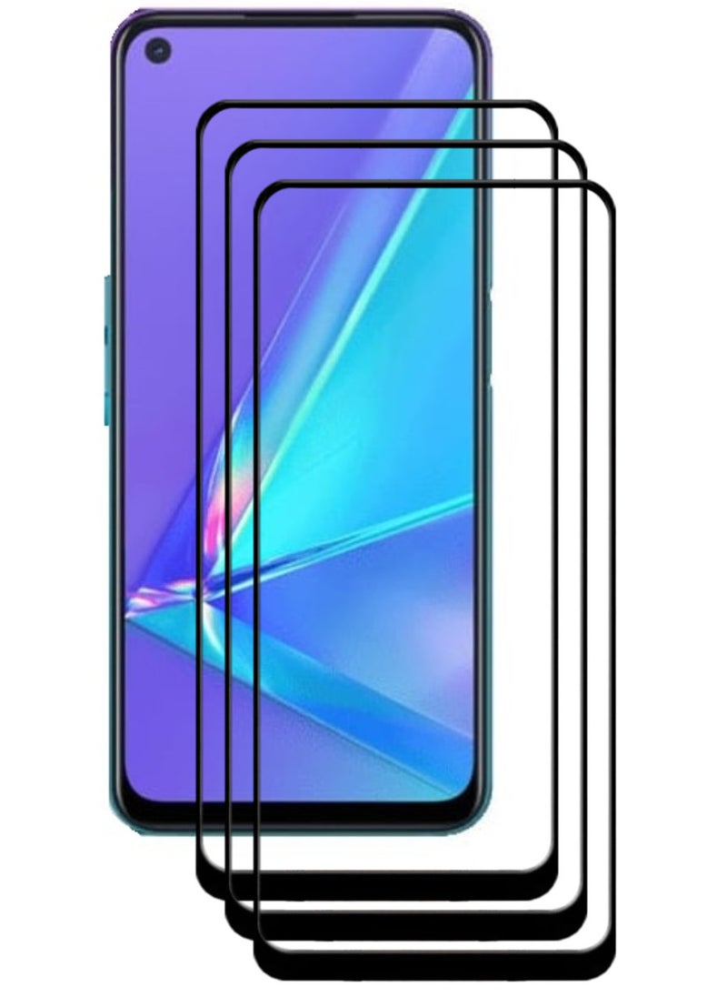 ACLIX 3 Pieces Antistatic ESD Dustproof Premium Quality High Definition Tempered Glass Screen Protector Designed For Oppo A92 - Image 1