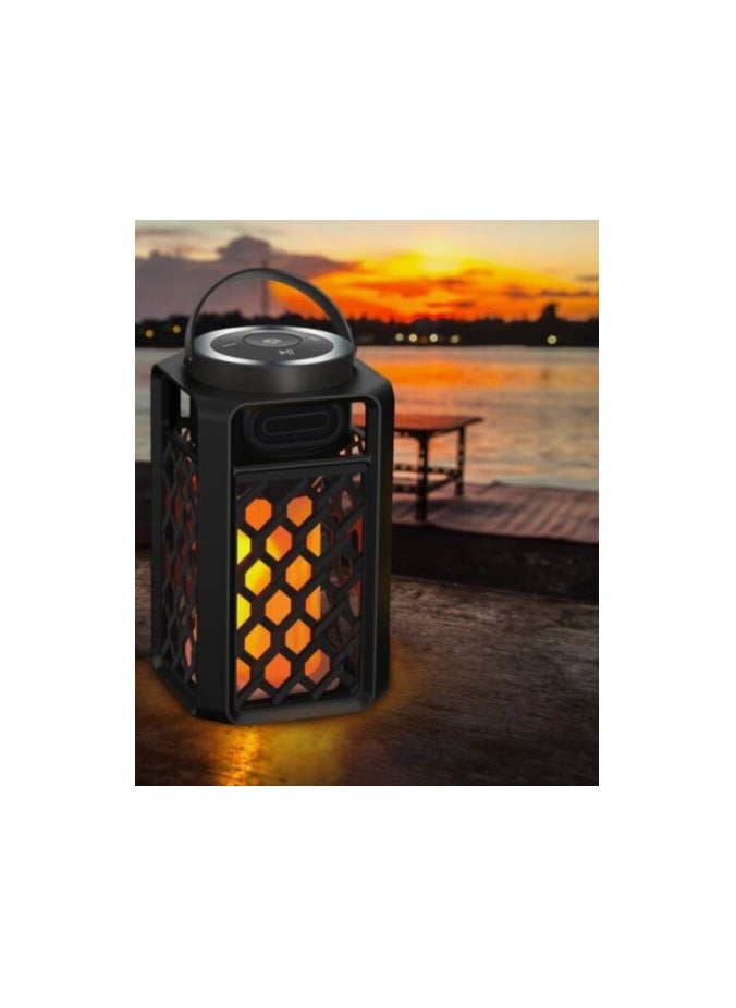 Yeelight Flame Atmosphere Speaker Black | 75db SNR | up to 6.5 hours playtime | up to 30 hours lamp only |  - Image 3