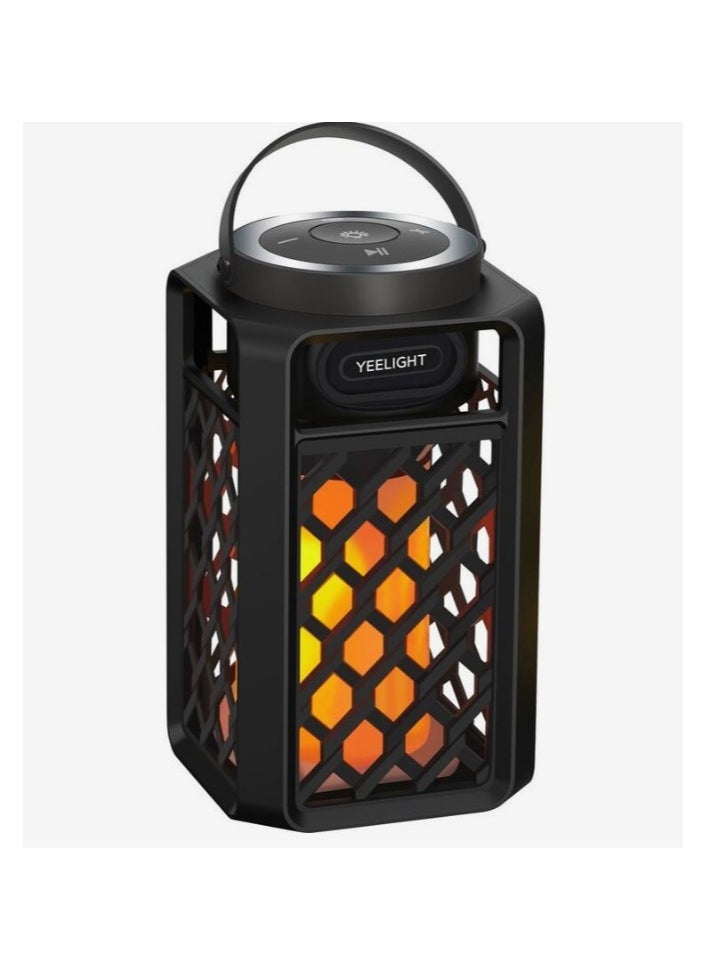 Yeelight Flame Atmosphere Speaker Black | 75db SNR | up to 6.5 hours playtime | up to 30 hours lamp only |  - Image 2