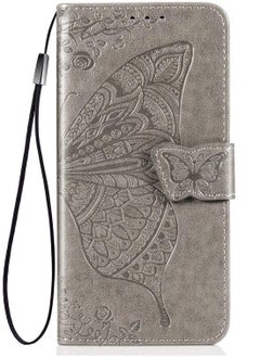 Generic Case for Rakuten Big S Phone Case, Card Slots, Kickstand Feature, Luxury PU Leather Wallet Case Flip Folio Cover, Cover for Rakuten Big S.(Gray)  - Image 1