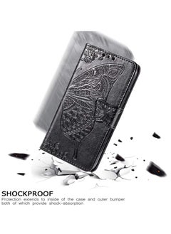 Generic Case for Rakuten Big S Phone Case, Card Slots, Kickstand Feature, Luxury PU Leather Wallet Case Flip Folio Cover, Cover for Rakuten Big S.(Gray)  - Image 4