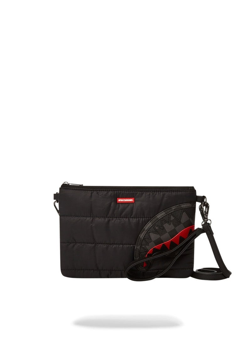 SPRAYGROUND BLACK PUFFER CLUTCH  - Image 1