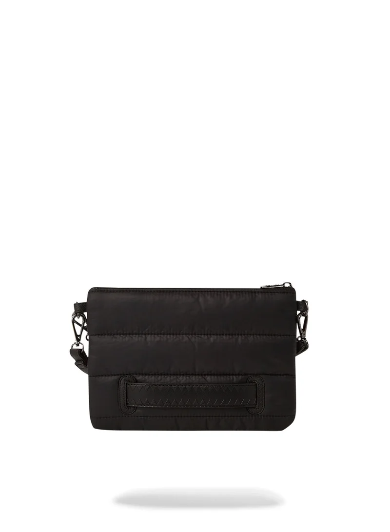 SPRAYGROUND BLACK PUFFER CLUTCH