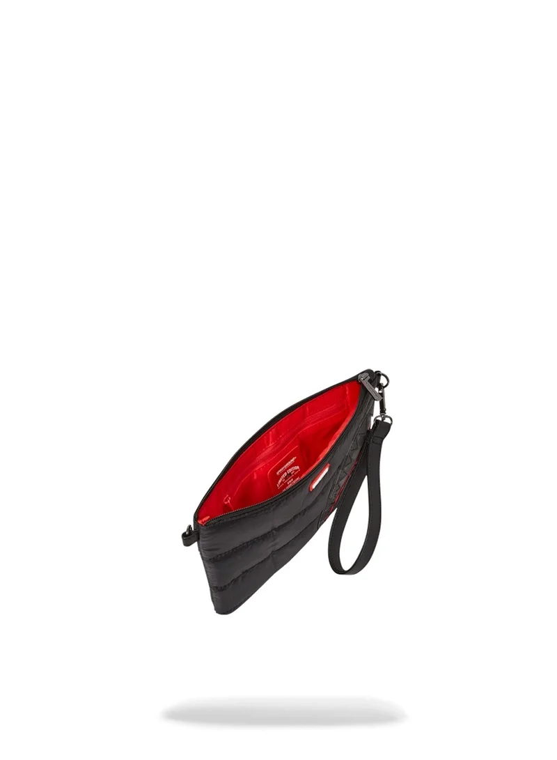 SPRAYGROUND BLACK PUFFER CLUTCH